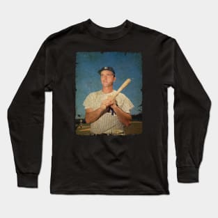 Johnny Blanchard in New York Yankees Long Sleeve T-Shirt